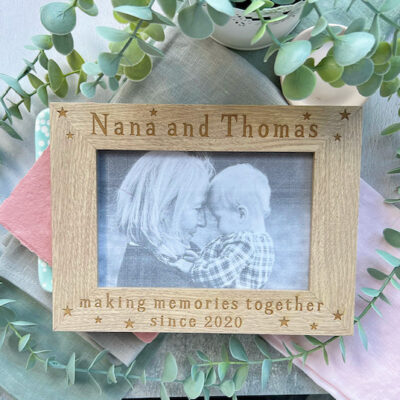 Me and My GRANDPARENT or MUMMY Making Memories Together Frame