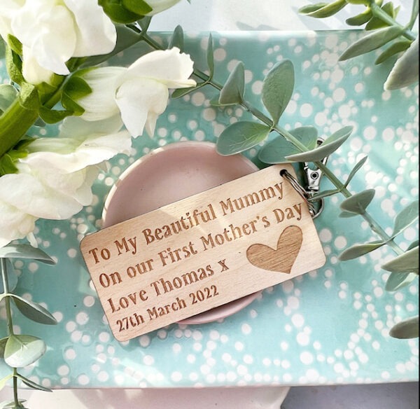 Our First Mother's Day Mummy & Me KEYRING