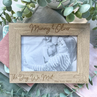 My Mummy & Me The Day We Met Photo Frame