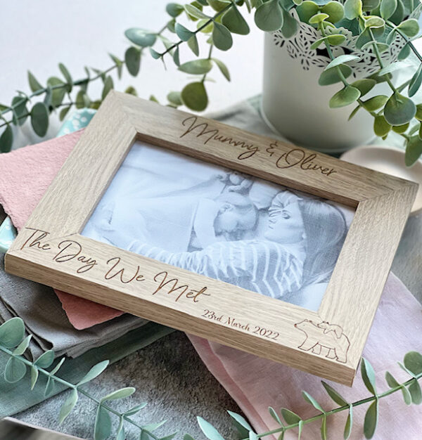 My Mummy & Me The Day We Met Photo Frame Mother's Day Gift - Image 4