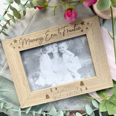 Mummy (Grandparent) & Her Baby Bears Personalised Photo Frame