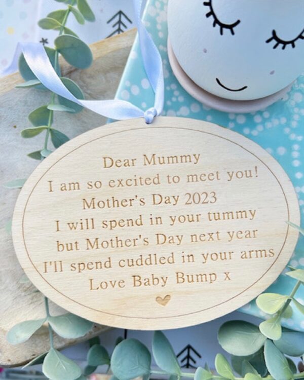 2024 EDITION I Am So Excited To Meet You Mummy On Mothers Day Sign