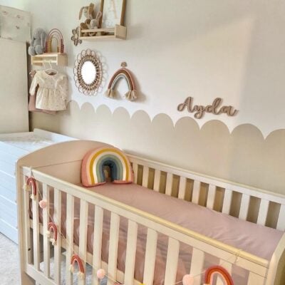 Wooden 20cm Name Sign