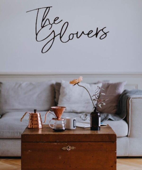 EXTRA LARGE 80cm Decorative Wooden Sign Scribble Font - Wedding Sign - Image 9