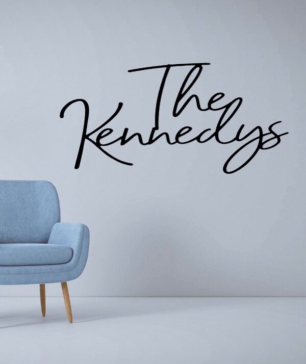 EXTRA LARGE 80cm Decorative Wooden Sign Scribble Font - Wedding Sign - Image 6