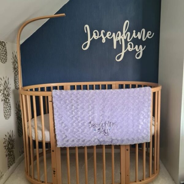 Personalised Wooden Name Sign - Custom Wall Art - Image 8