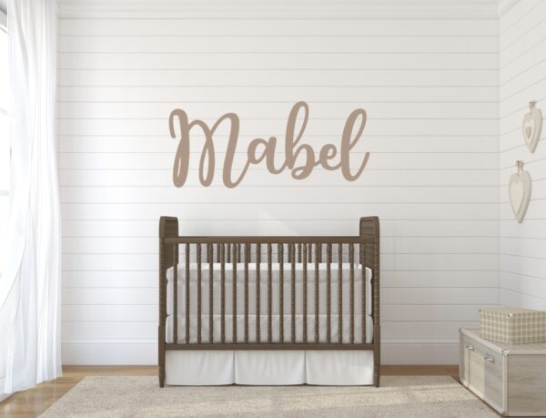 Personalised Wooden Name Sign - Custom Wall Art - Image 15