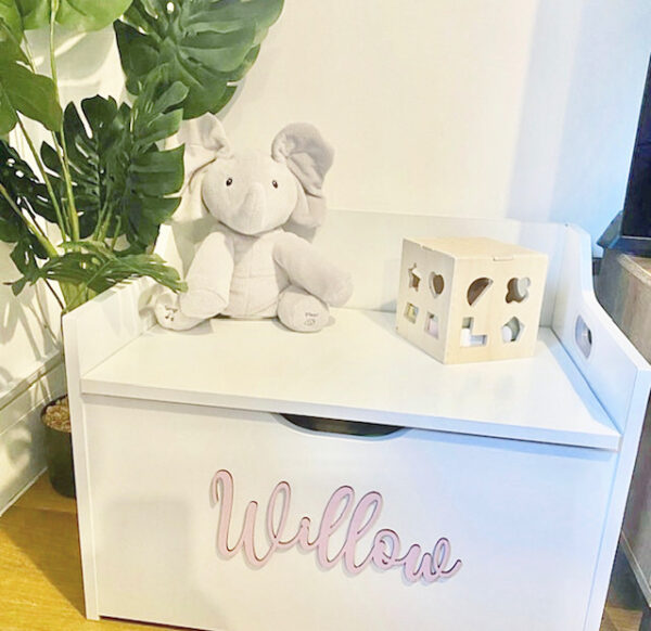 Wooden 20cm Name Sign - Image 2