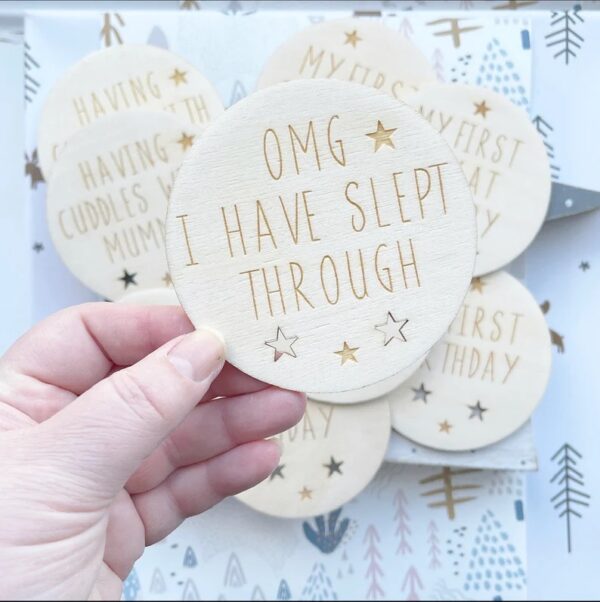 My First Year Milestone Plaques x12 Baby Milestone - Image 3