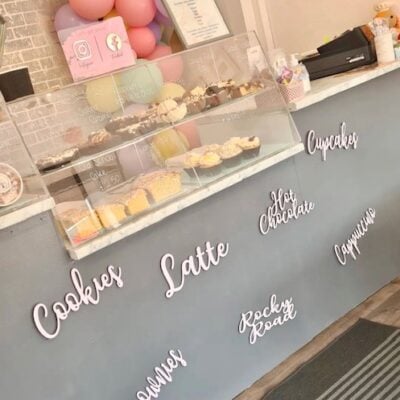 Wooden 30cm Signs - Small Business Signs - Bakery Signs