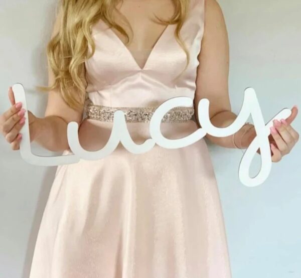 CUSTOMISE Your Own Wooden Wall Art - Name Sign - Image 7