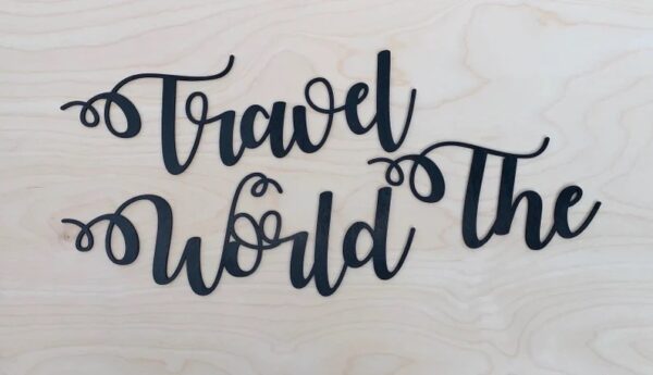 CUSTOMISE Your Own Wooden Wall Art - Name Sign - Image 8