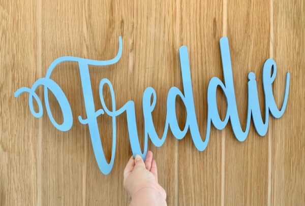 CUSTOMISE Your Own Wooden Wall Art - Name Sign - Image 5