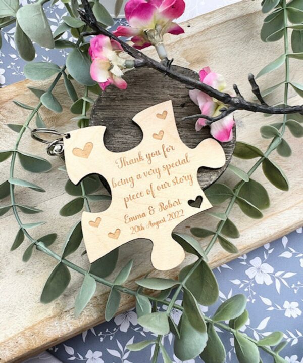Wedding Favour Keyrings - Image 2