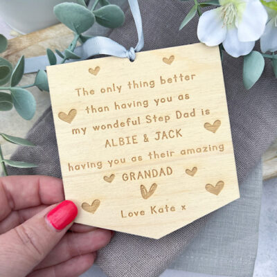 STEP DAD & GRANDPARENT The Only Thing Better Decoration