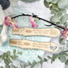 Personalised Wooden Pregnancy Test - Pregnancy Announcement