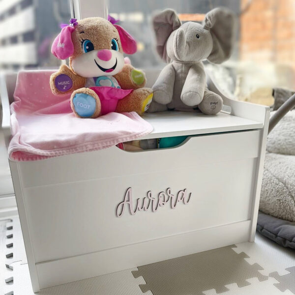 Wooden TOY BOX Name Sign - Various Sizes