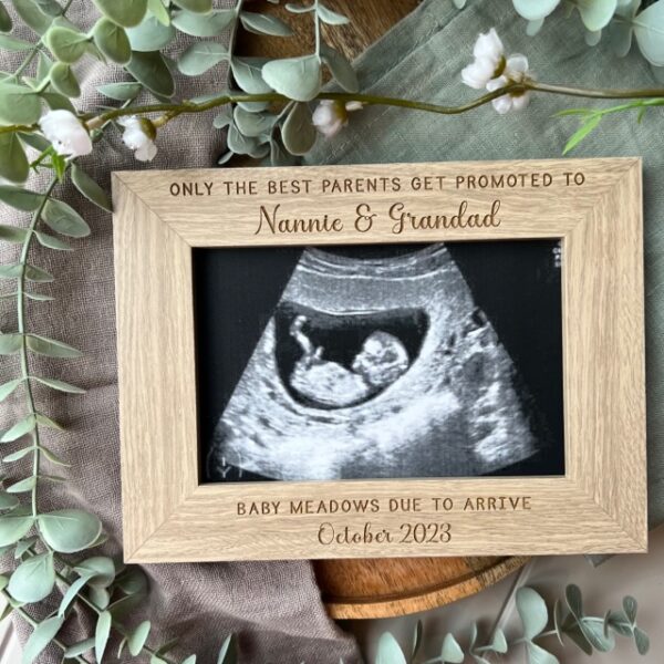 Grandparents To Be Baby Bump Scan Frame - Image 2