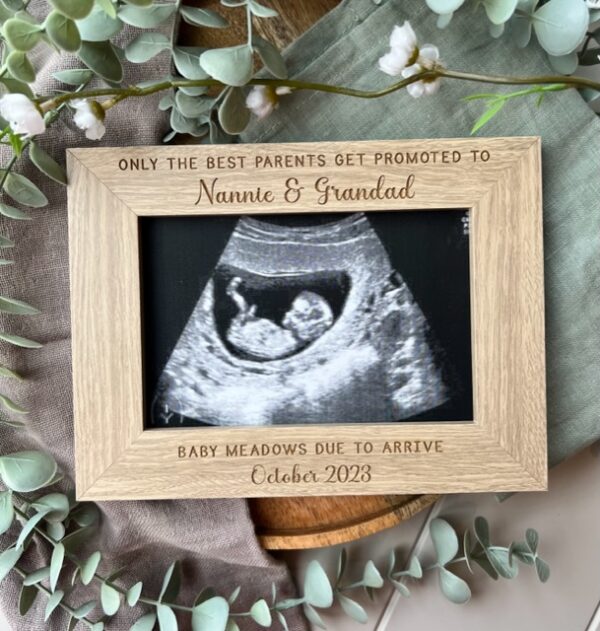 Grandparents To Be Baby Bump Scan Frame - Image 3