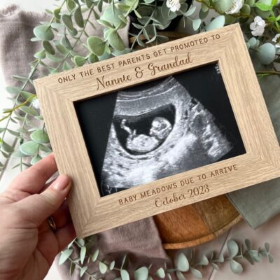 Grandparents To Be Baby Bump Scan Frame
