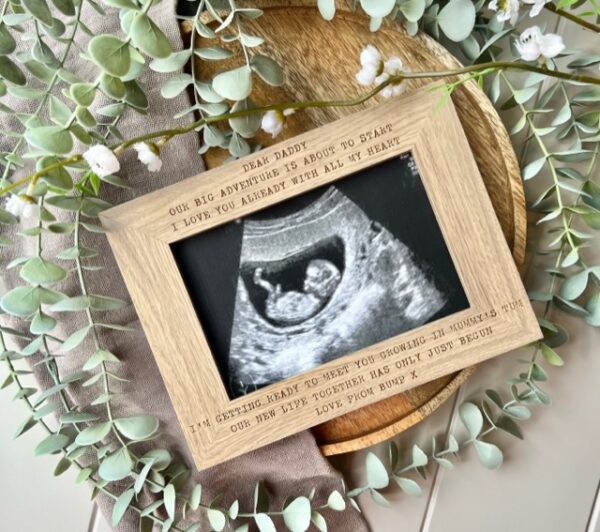Daddy To Be Our Big Adventure Scan Frame - Image 3