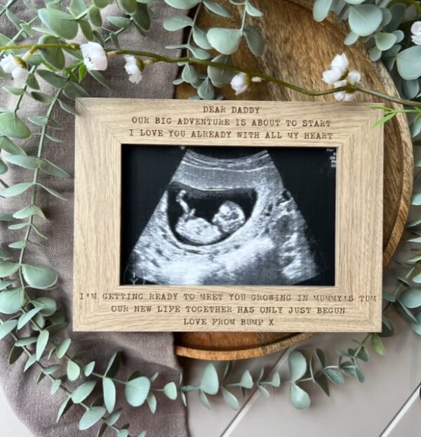 Daddy To Be Our Big Adventure Scan Frame - Image 5