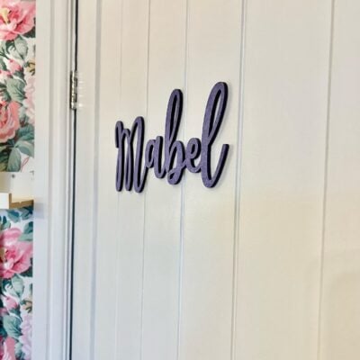 WOODEN NAME SIGN - Door Sign - Various Sizes