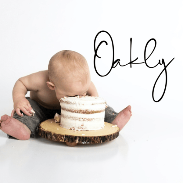 LARGE 60cm Wooden Name Sign in WONDERLAND Font - Image 4