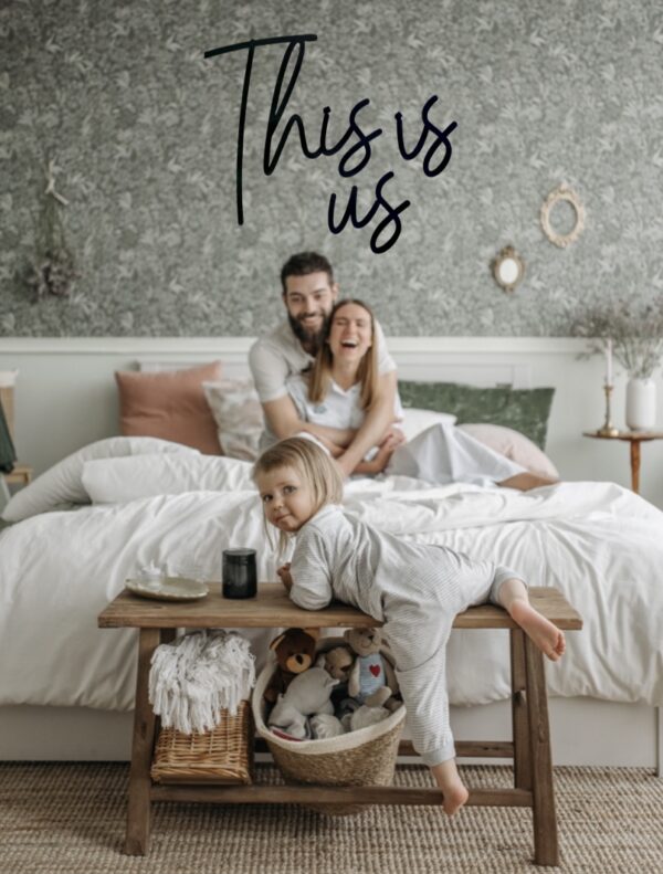 This Is Us Wooden Quote Sign - Image 3