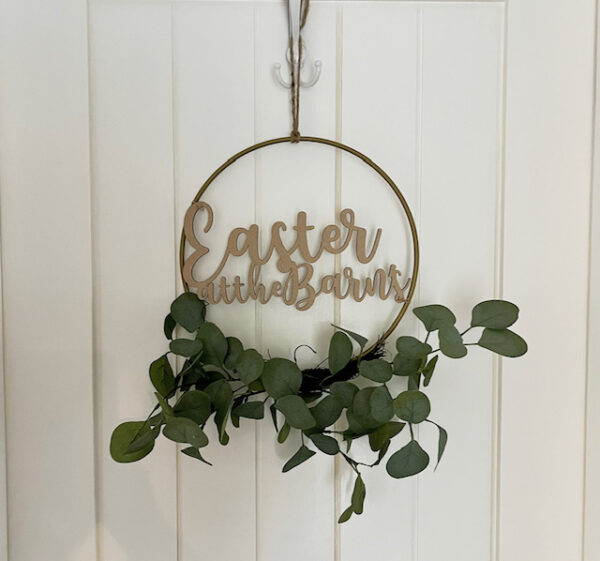 Easter At Our House Personalised Wreath Sign - SIGN ONLY - Image 9