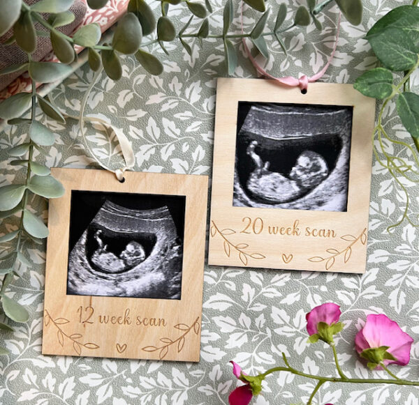 12 Week & 20 Week Double Hanging Frame Decoration Set
