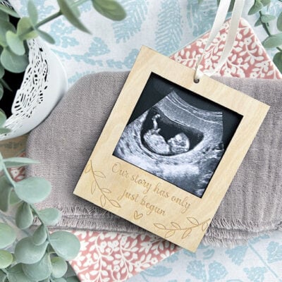 Our Story Has Just Begun Mini Scan Frame Decoration