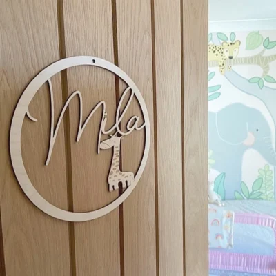 Personalised Giraffe Hoop