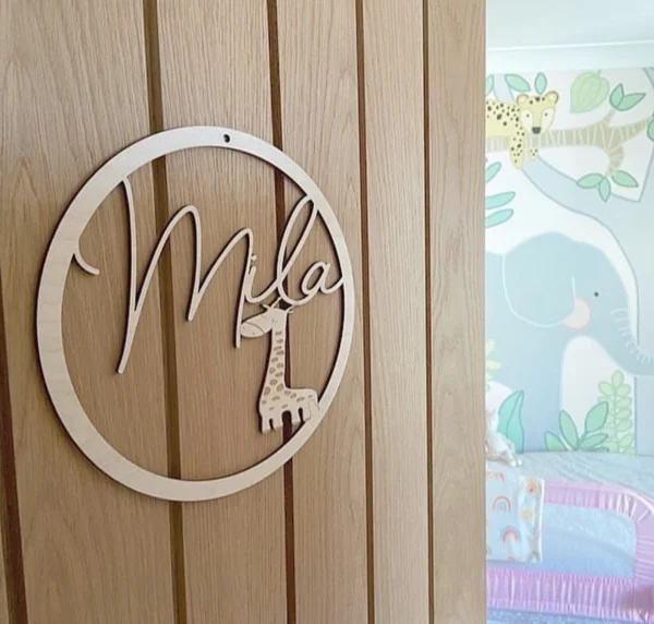 Personalised Giraffe Hoop