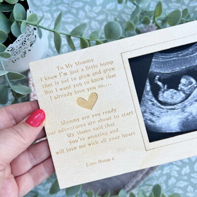 Mummy & Mummy Magnet Scan Frame Decoration