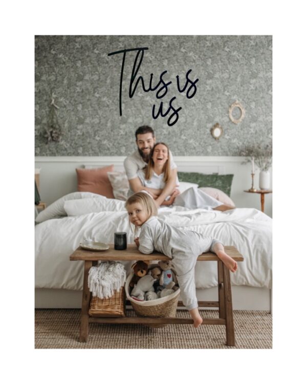 This Is Us Wooden Quote Sign