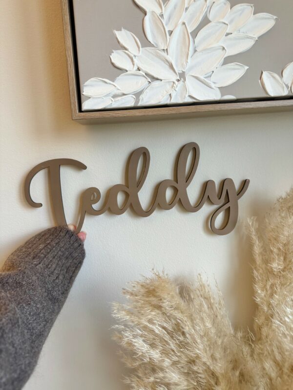 WOODEN NAME SIGN - Door Sign - Various Sizes - Image 2