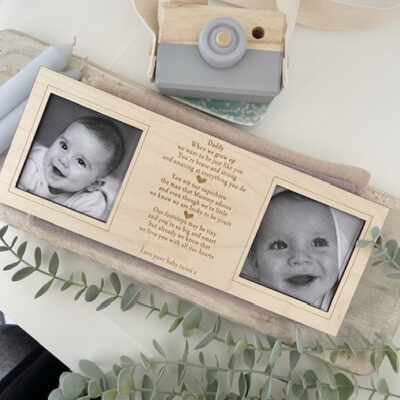 Daddy We Adore You Magnet Photo Frame Decoration