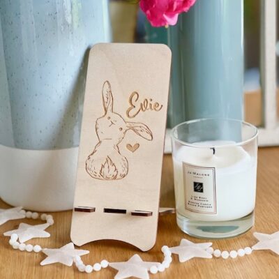 Personalised NAME Mobile Phone Stand iPhone Mobile Phone Stand
