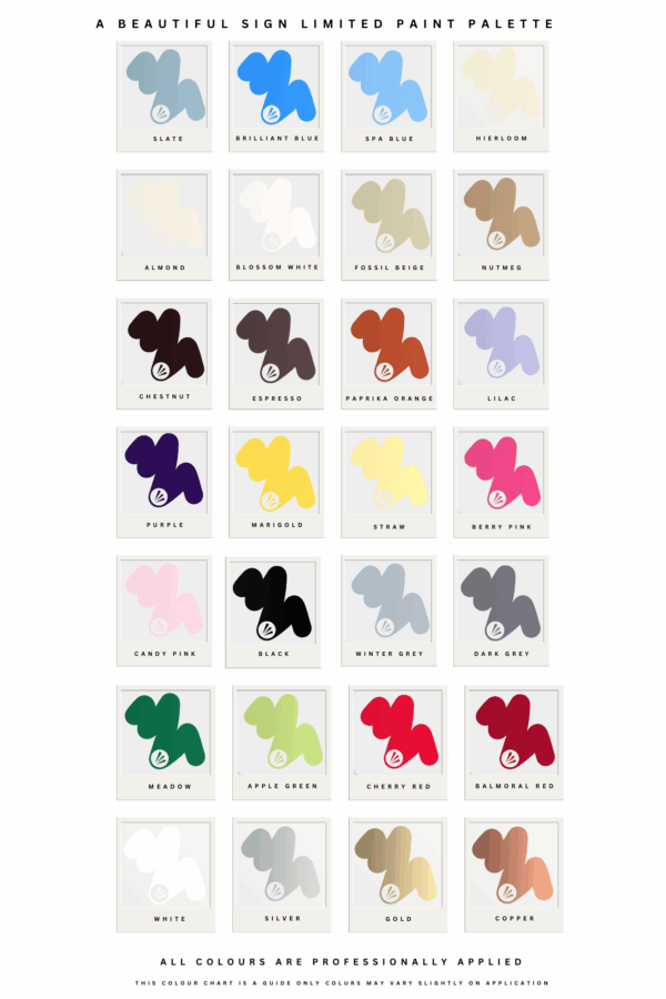 COLOUR PALETTE