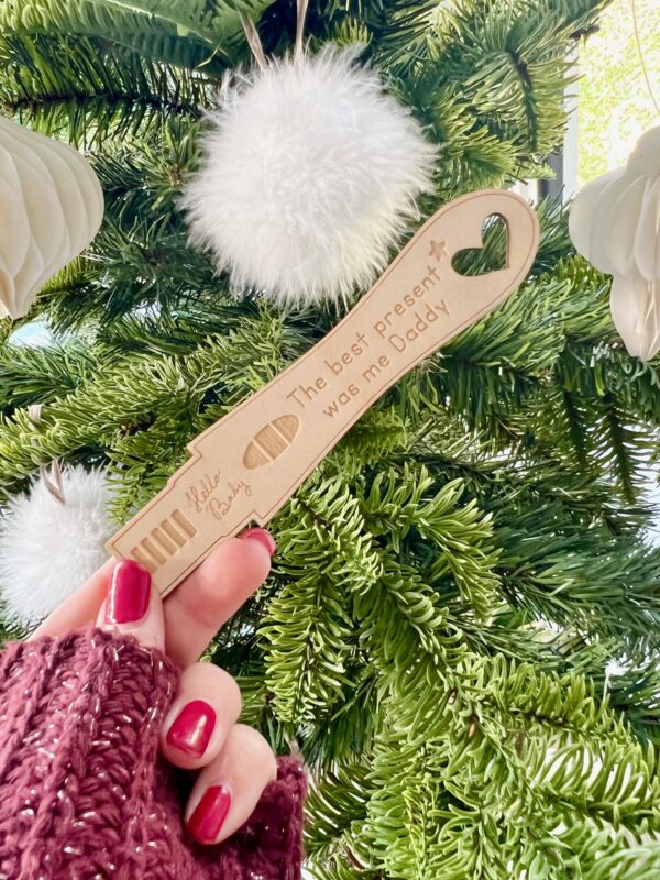 The Best Present Wooden Pregnancy Test
