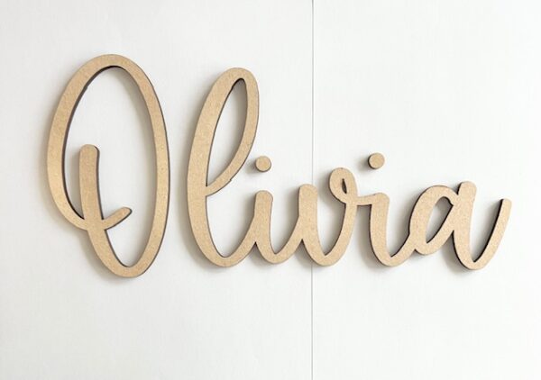 NEW Personalised Wooden Name Sign COCO FONT - Custom Wall Art - Image 3