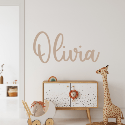 NEW Personalised Wooden Name Sign COCO FONT - Custom Wall Art