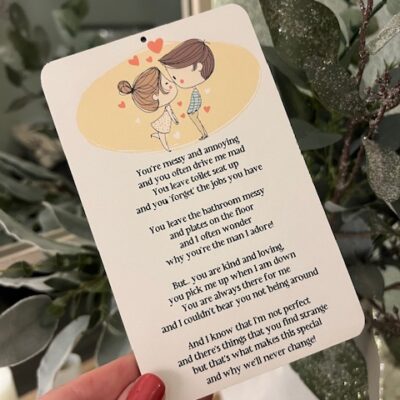 A Perfect Love Hanging Sign (PR)