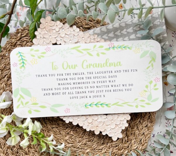 A Poem For Our (My) Grandparent Sign (PR) - Image 6