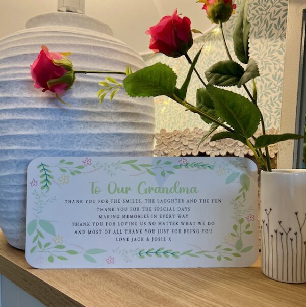 A Poem For Our (My) Grandparent Sign (PR) - Image 3