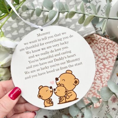 So Thankful For Our Mummy Plaque (PR)