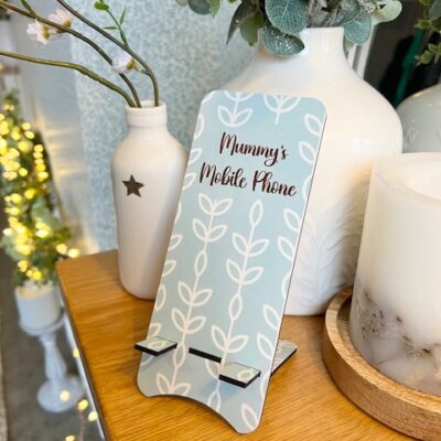 Mummy's Mobile Phone Personalised Stand (PR)
