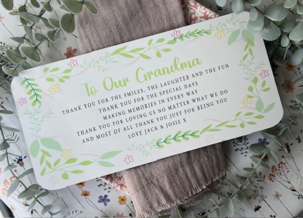 A Poem For Our (My) Grandparent Sign (PR)