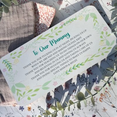 A Poem For Our (My) Mummy Sign (PR)